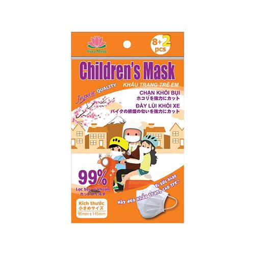 Children’s mask - 3 LAYER, 10 PIECE/ A Bag